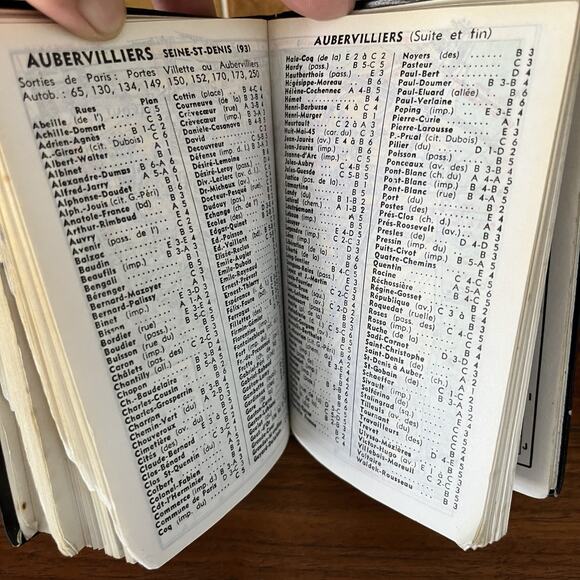 Plan de Paris Par Arrondissement : Plans de la Proche Banlieue 1986 - Picture 8 of 11